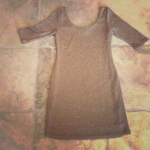 Gold Fabrik scoop neck woman’s dress size 4